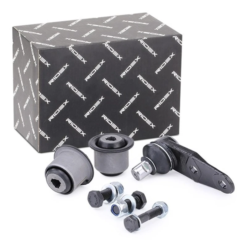 Image of RIDEX 771R0136 Repair Kit, wheel suspension Front Axle Right, with rubber mount Repair Kit,wheel suspension (771)
