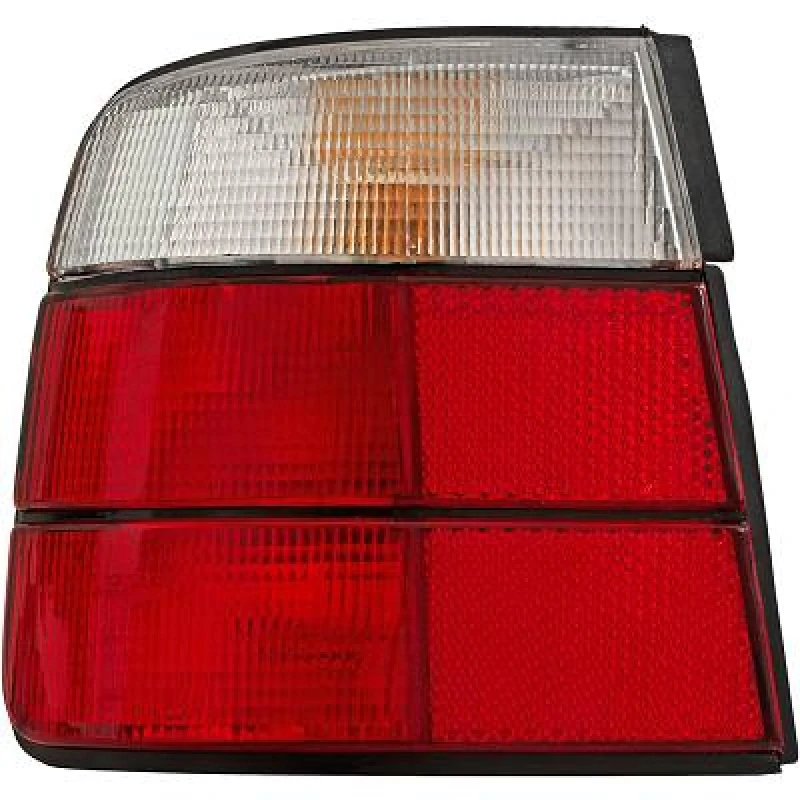 Image of DIEDERICHS 1222191 Rear light Outer section, with bulb, Left Combination Rearlight (391)