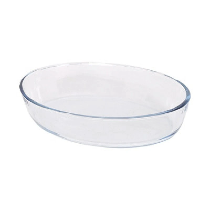 Image of Argon Tableware Oval Glass Oven Dish - 26Cm X 18Cm