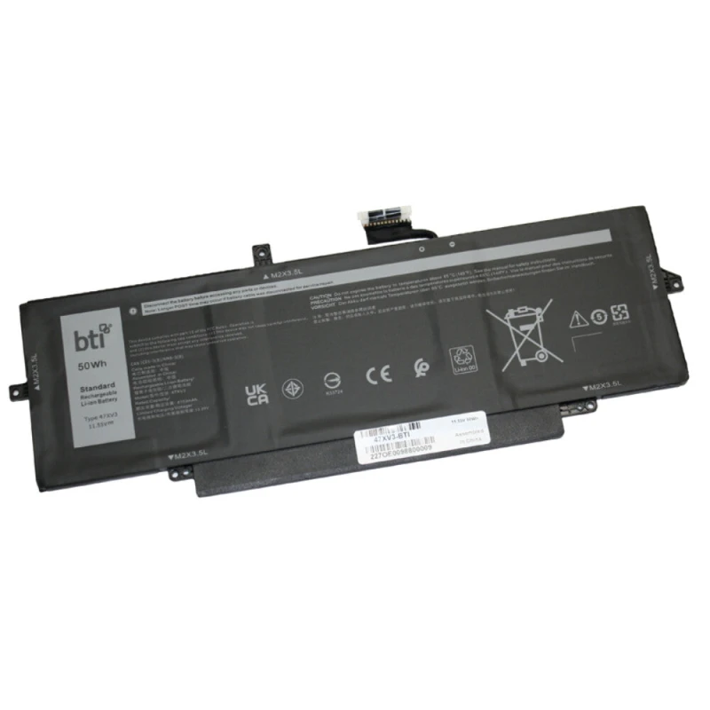 Image of BTI BTI 05Y3T9 compatible 50Wh 4-cell battery for DELL LATITUDE 9330 05Y3T9-BTI