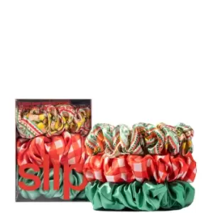 Slip Pure Silk Large Scrunchies - Positano