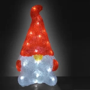 image of LED Christmas Figure Gnome Acryl