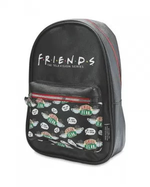 Image of Friends Pu Leather Backpack