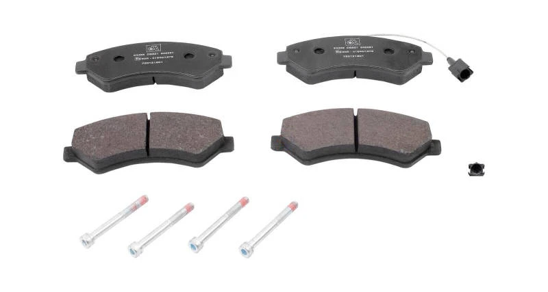 Image of DT Spare Parts 12.93101 Brake pad set Front Axle Brake Pad Set,disc brake (402)