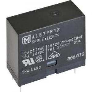 Image of Panasonic ALE1PB12 12V DC 16A PCB Relay