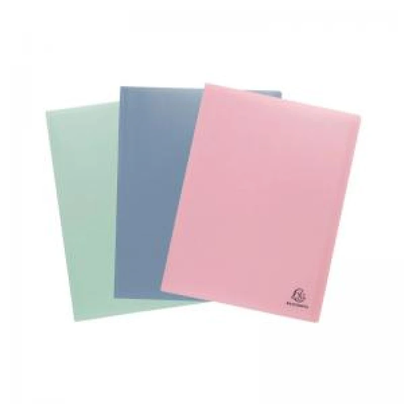Image of Autentik Exacompta Autentik Display Book 40 Pocket PP A4 Assorted 88439E 88439E