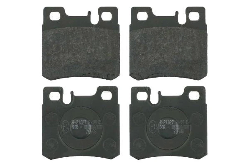Image of SWAG 10 91 6153 Brake pad set Rear Axle, prepared for wear warning indicator Brake Pad Set,disc brake (402)