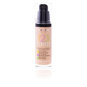 image of 123 PERFECT liquid foundation #55-dark beige