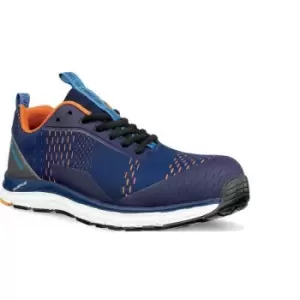 Image of Albatros Mens Impulse Safety Trainers (10.5 UK) (Blue/Orange) - Blue/Orange
