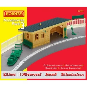 Image of Hornby TrakMat Building Accessories Pack 3