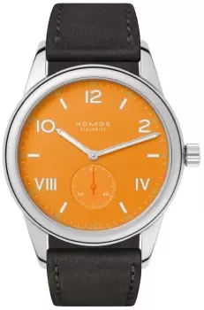 Nomos Glashutte Watch Club Campus 38 Future Orange