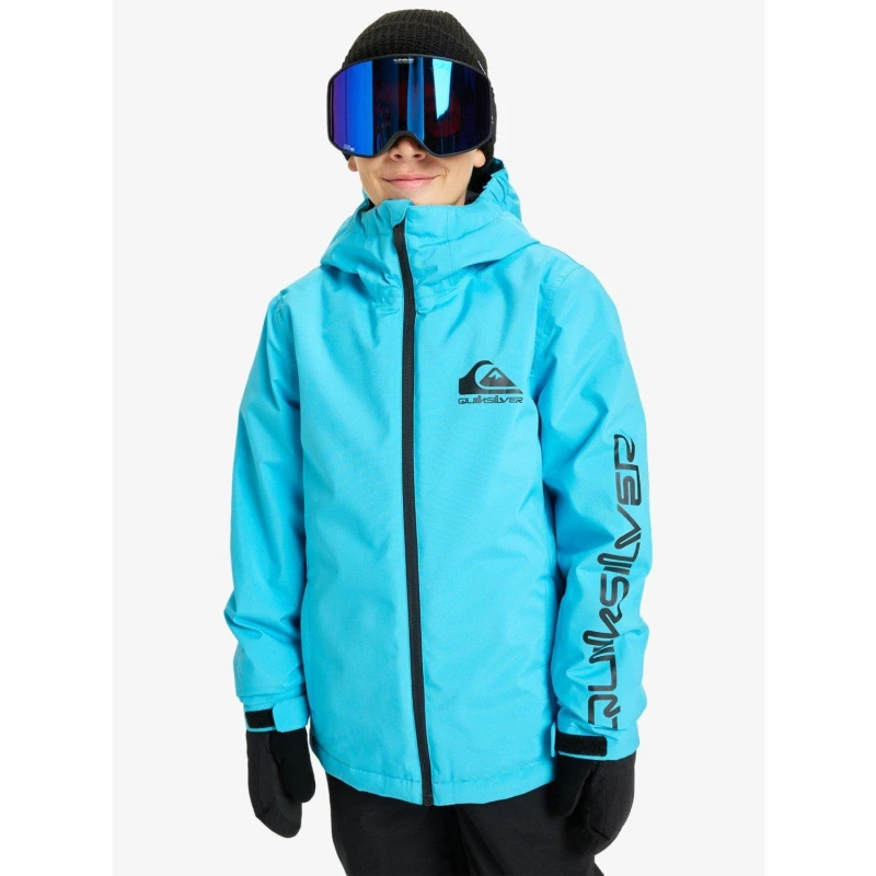 Image of Quiksilver Quik Mission Jkt Jn71 Blue male 7-8 (S)