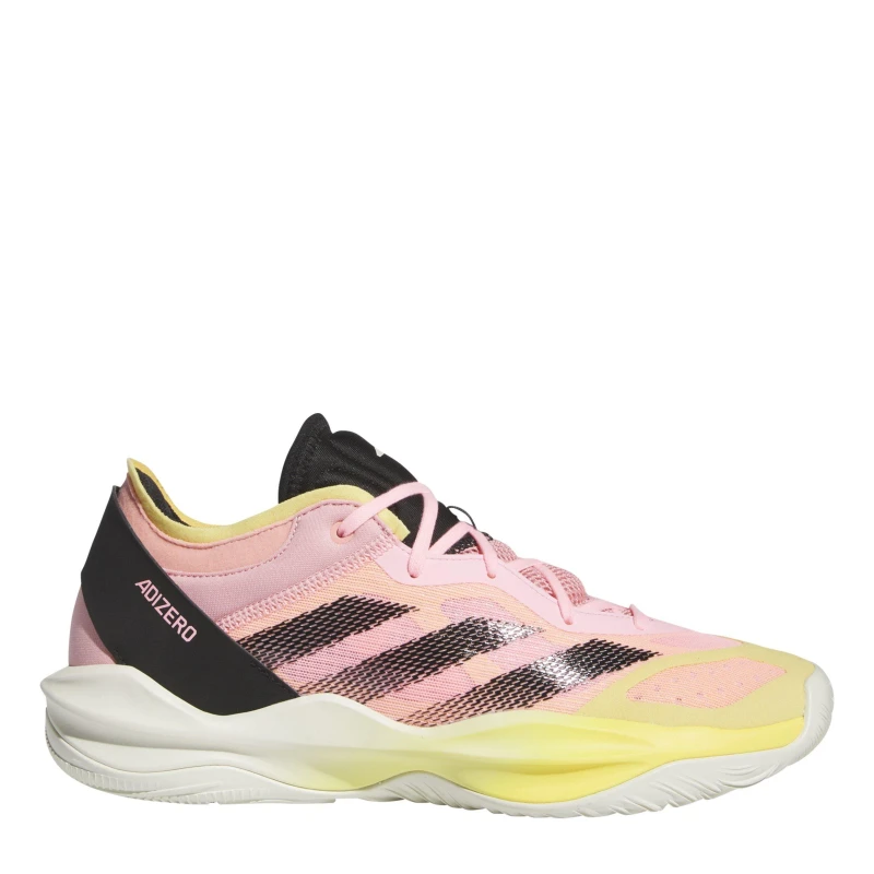 Image of adidas Adizero Select 2.0 Basketball Trainers Unisex Adults Pink/Blk/Spark unisex 10.5 (45.3)