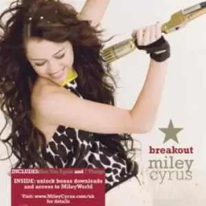 image of Breakout by Miley Cyrus CD Album