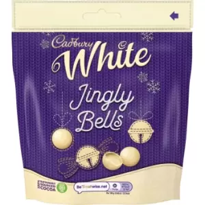 Image of Cadbury White Jingly Bells Chocolate Bag