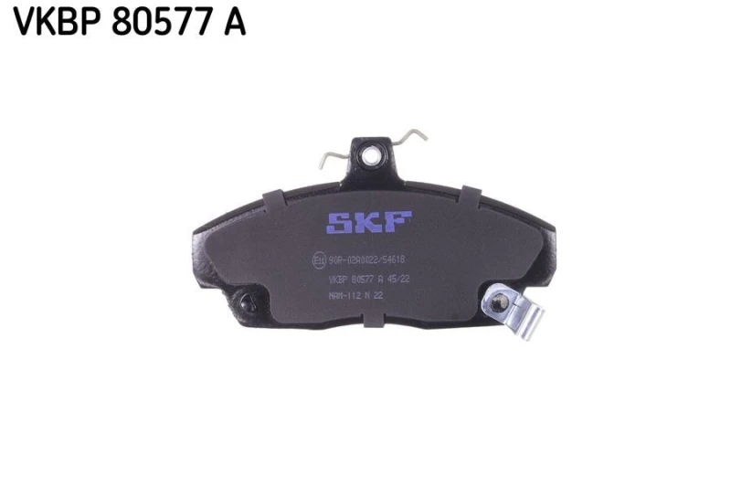 Image of SKF VKBP 80577 A Brake pad set with acoustic wear warning Brake Pad Set,disc brake (402)