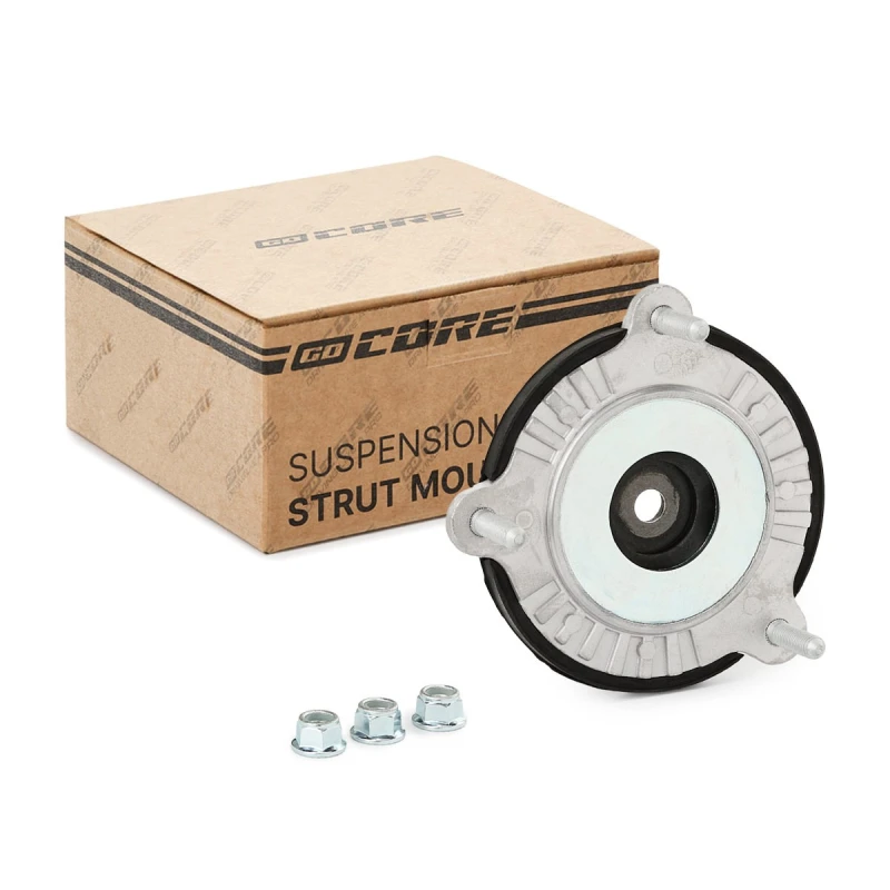 Image of goCORE GCA1800292 Top strut mount Front Axle, without bearing Suspension Strut Support Bearing (1180)