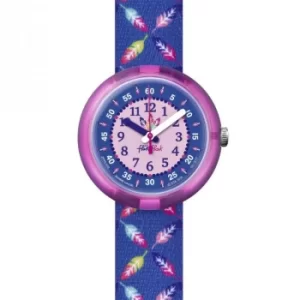 image of Childrens Flik Flak Cool Feather Watch