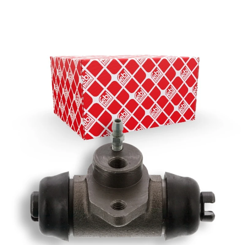 Image of FEBI BILSTEIN 05749 Brake Cylinder Rear Axle Right Cast Iron Wheel Brake Cylinder (277)