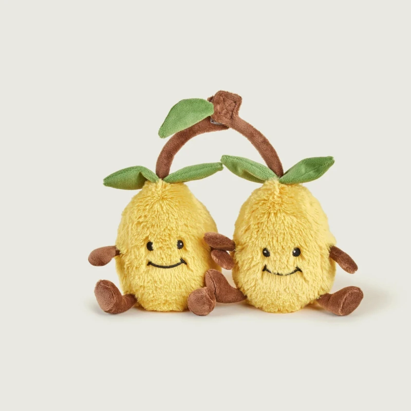 Image of Warmies Microwaveable Warm Hugs Lemons Yellow