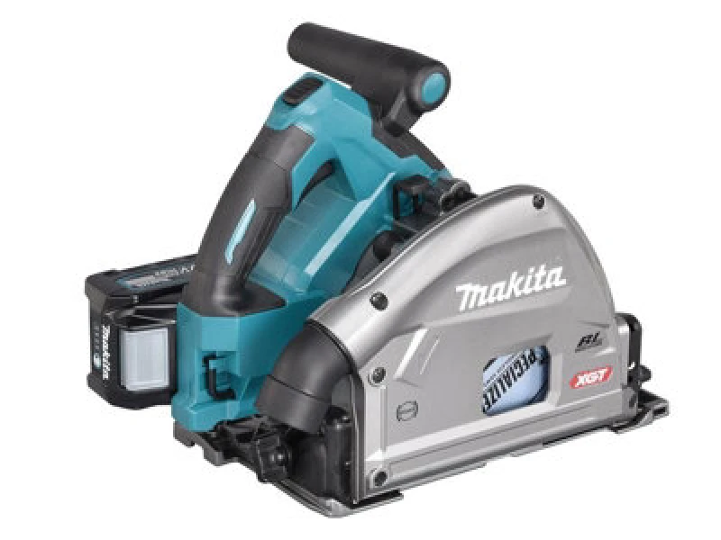 Image of Makita SP001GD202 xgt 40Vmax bl Plunge Saw 40V 2 x 2.5Ah Li-ion Batteries - Makita 0088381772945