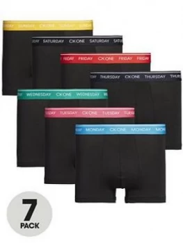 Image of Calvin Klein 7 Pack Trunk - Black
