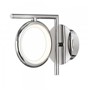Image of Wall Lamp, 8W LED, 3000K, 600lm, IP20, Chrome