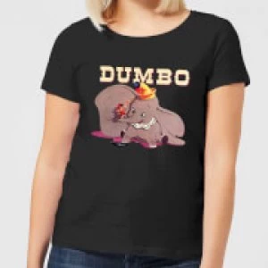 Image of Dumbo Timothy's Trombone Womens T-Shirt - Black - XL