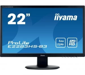 image of iiyama ProLite 22" E2283HS-B5 Full HD LED Monitor