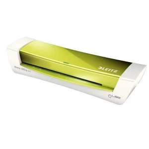 Image of Leitz iLAM A4 Slim High Speed Office Laminator Green