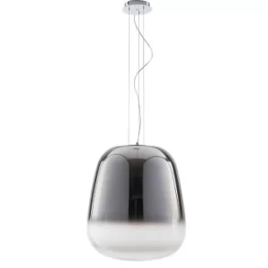 Image of SMOKE Dome Pendant Ceiling Light Grey 45x52.7cm