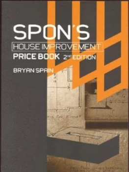 Image of Spons House Improvement Price Book by Bryan Spain Book