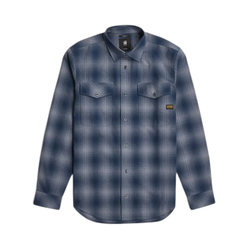 Image of G-Star Long sleeve shirt G-Star Marine Slim Bleu Male S