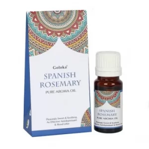 image of Goloka Fragrance Oil Spanish Rosemary 10ml