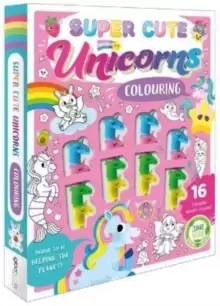 Image of Super Cute Unicorns Colouring