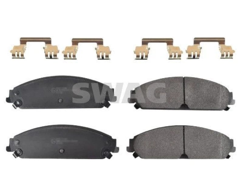 Image of SWAG Brake pad set SWAG 72 11 6112