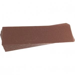 Image of Draper Clip On 1/2 Sanding Sheets 120g Pack of 10