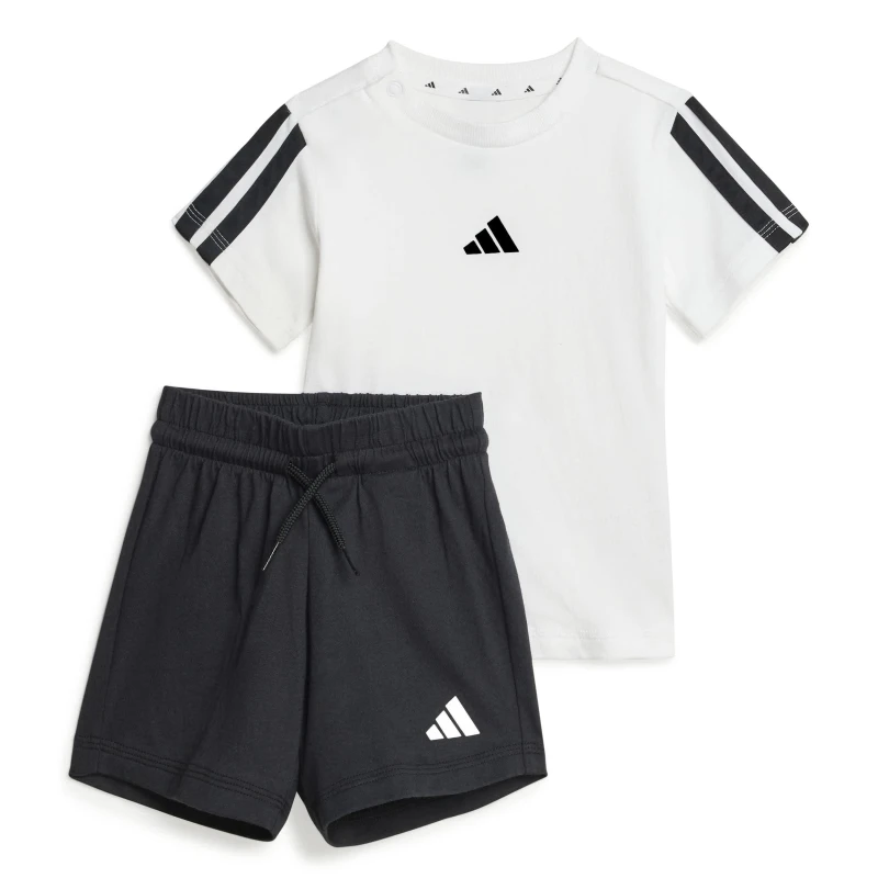 Image of Adidas 3S Ess Tset Bb63 White/Black male 3-6 Months