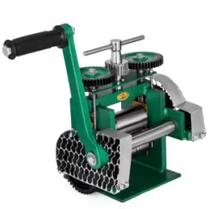 image of VEVOR Combination Rolling Mill Machine Rolling Mill Jewellery 85mm Roller Width Flat Rolling Manual Jewelry Press Tabletting Tool Jewelry DIY Tools(12