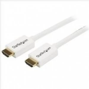 Image of StarTech 2m (6 feet) White CL3 In-wall High Speed HDMI Cable - HDMI to HDMI - M/M
