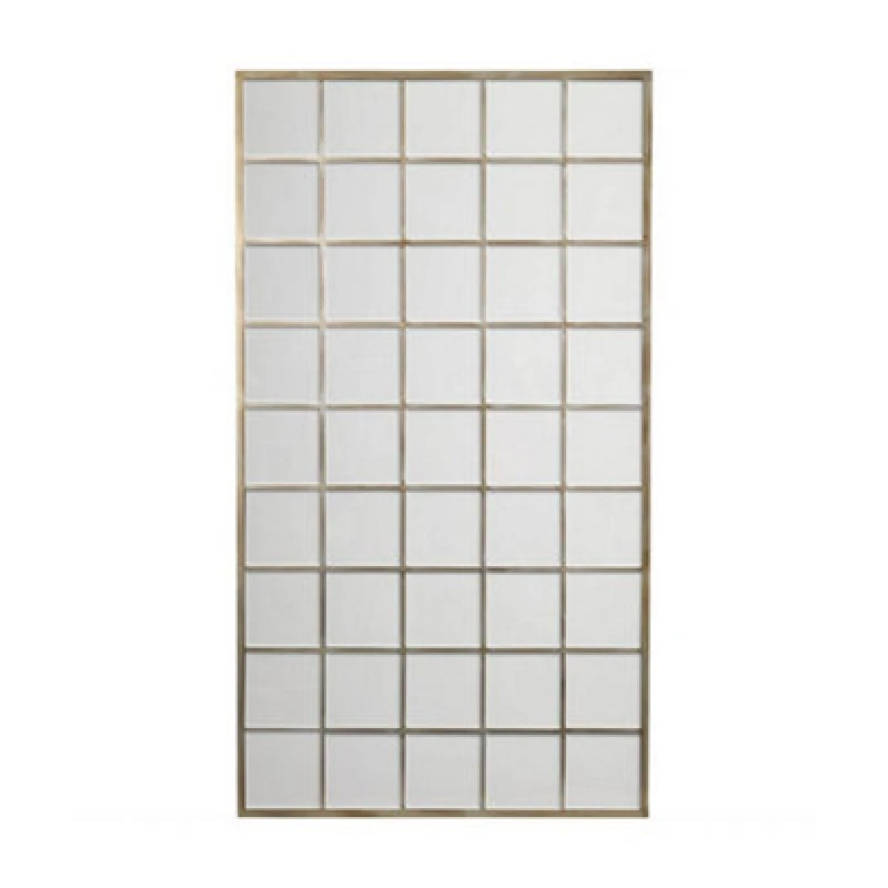 Image of Buttercup Farm Blakely Floor Standing Leaning Mirror - Mdf/iron - L3.5 X W100 X H180 Cm - Clear