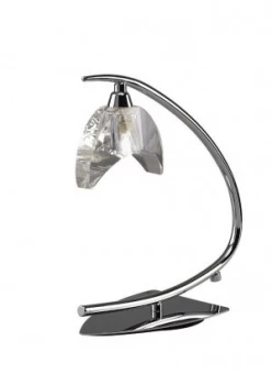 image of Table Lamp 1 Light G9 Small, Polished Chrome