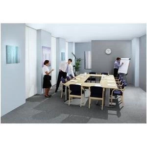 image of Nobo 1200 x 900mm Pro Rail Non Magnetic Drywipe Board