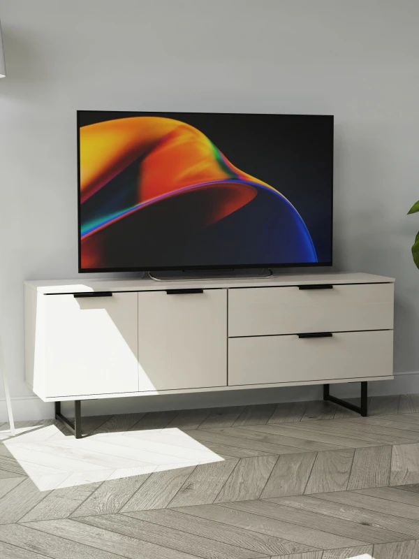 Image of Beijing 2 Door 2 Drawer Sideboard In Kashmir Ash (Ready Assembled)