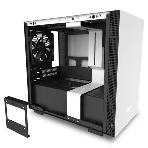 Image of NZXT H210 Mini-ITX Gaming Case - White Tempered Glass