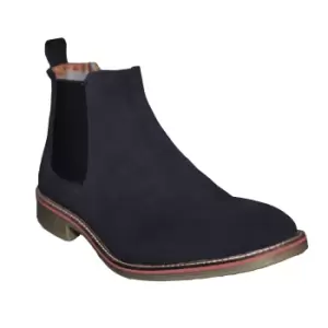 Image of Roamers Mens Casual Gusset Boots (10 UK) (Navy)