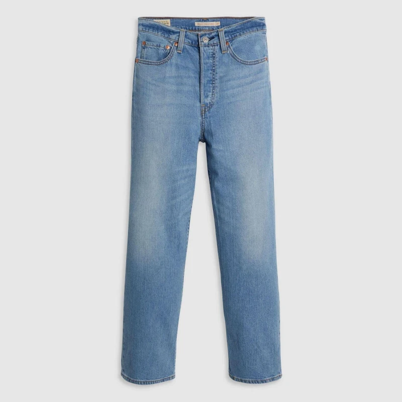 Image of Levis Ribcage Straight Ankle Jeans Cool Winner Women W27 L29;W26 L29;W25 L29;W28 L27