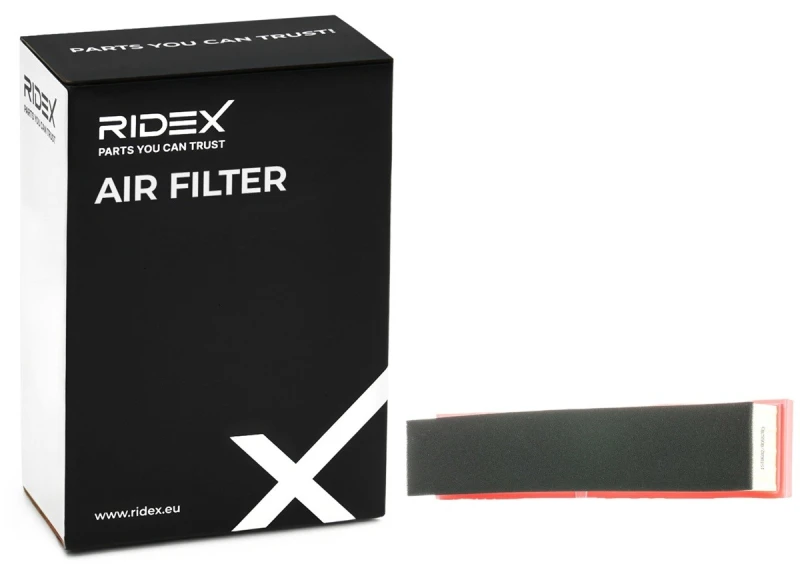 Image of RIDEX 8A0341 Air filter Filter Insert, with pre-filter Air Filter (8)