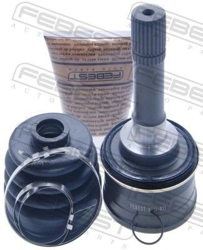 Image of FEBEST 0710-011 Joint, drive shaft Front Axle Joint,drive shaft (236)