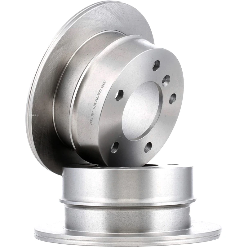Image of STARK SKBD-0022912 Brake disc Rear Axle, solid, Cast Iron, Uncoated, Untreated, without bolts/screws Cast Iron Brake Disc (82)